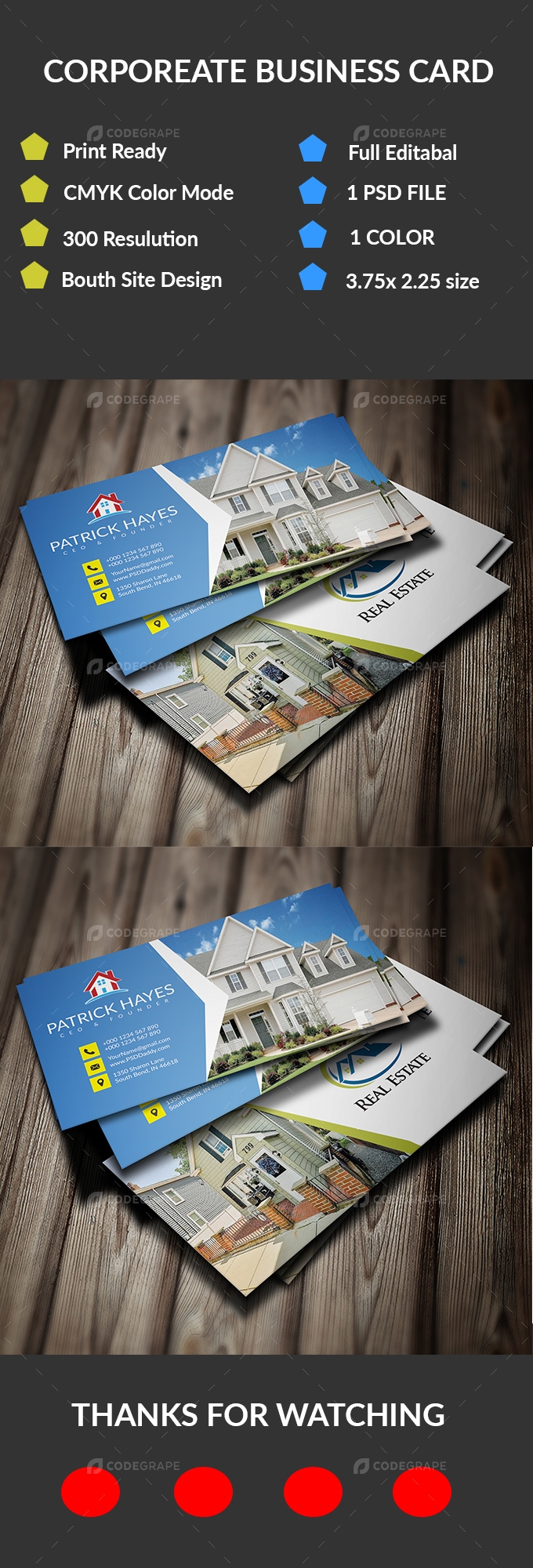 Real estate Business Card