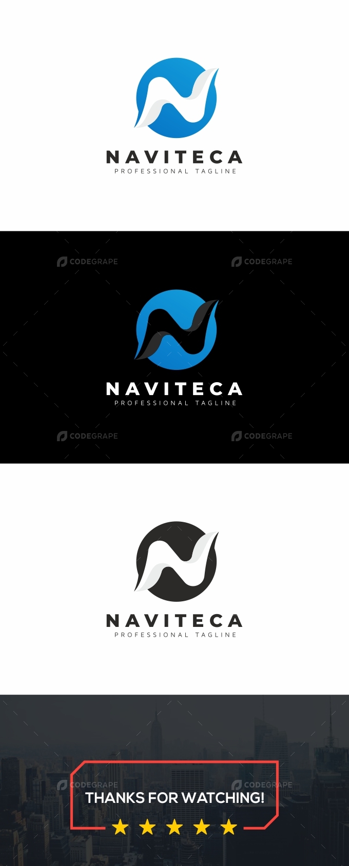 Naviteca / N Letter - Logo Template