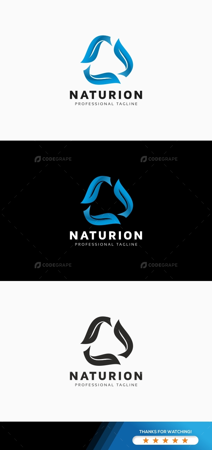 Nature Leaves Logo