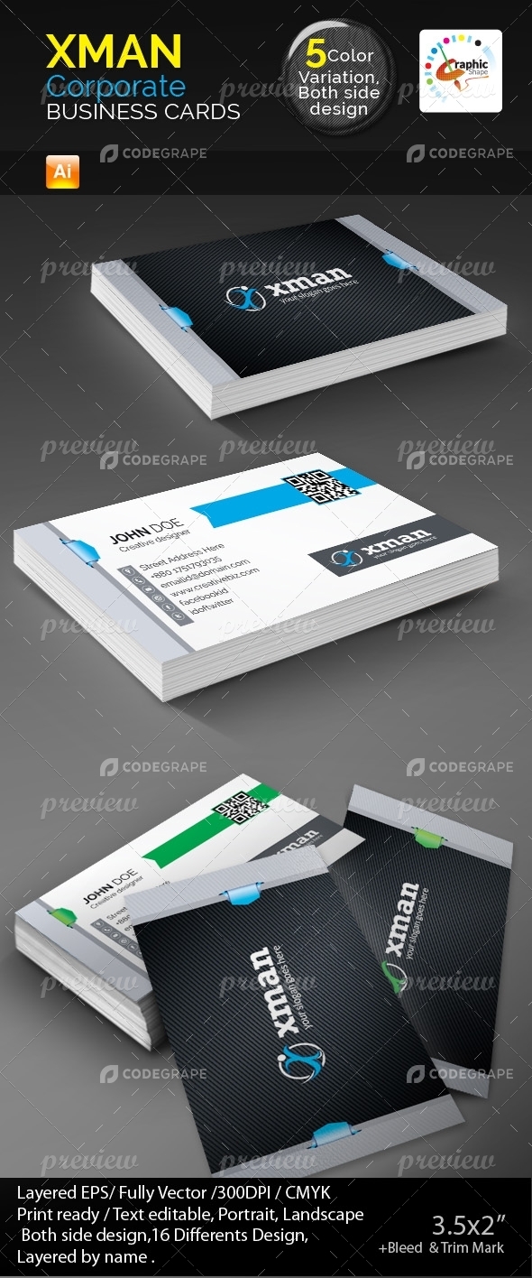 Xman Business Cards