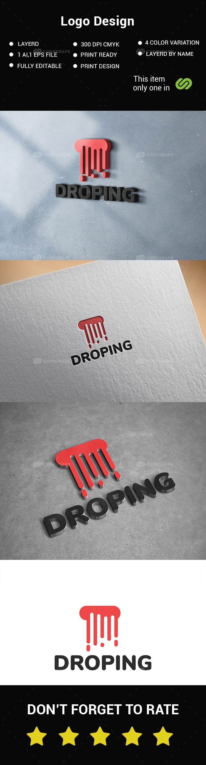Drop Logo Design