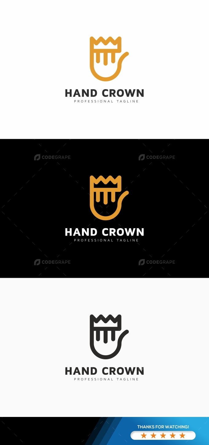 Hand Crown Logo