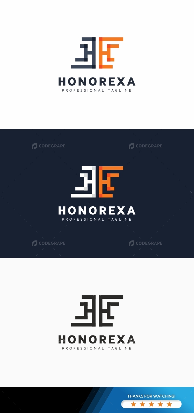 Honorexa H Letter Logo