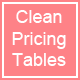 Clean Simple CSS Pricing Tables