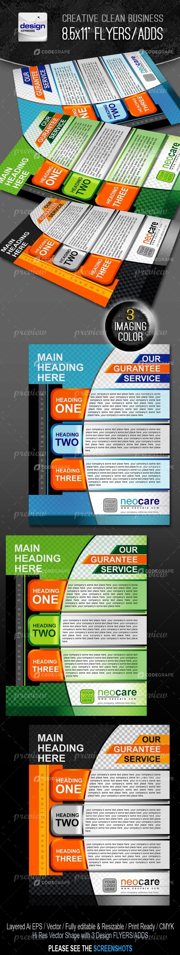 NeoCare Care Flyers/Adds