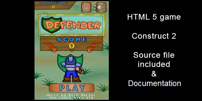 Defender | HTML5 | Construct2