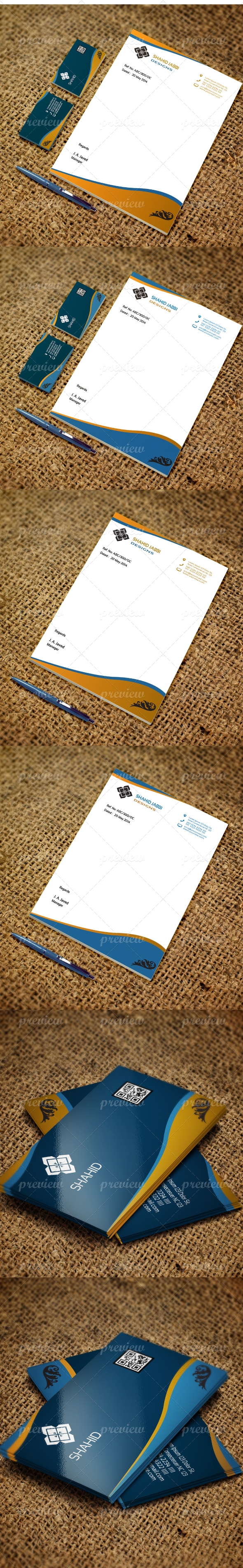Jabbi Business Card & Letterhead