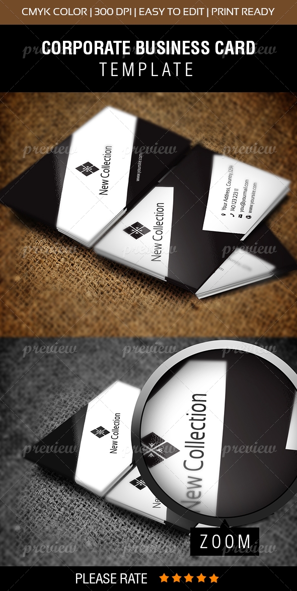 New Collection Business Card