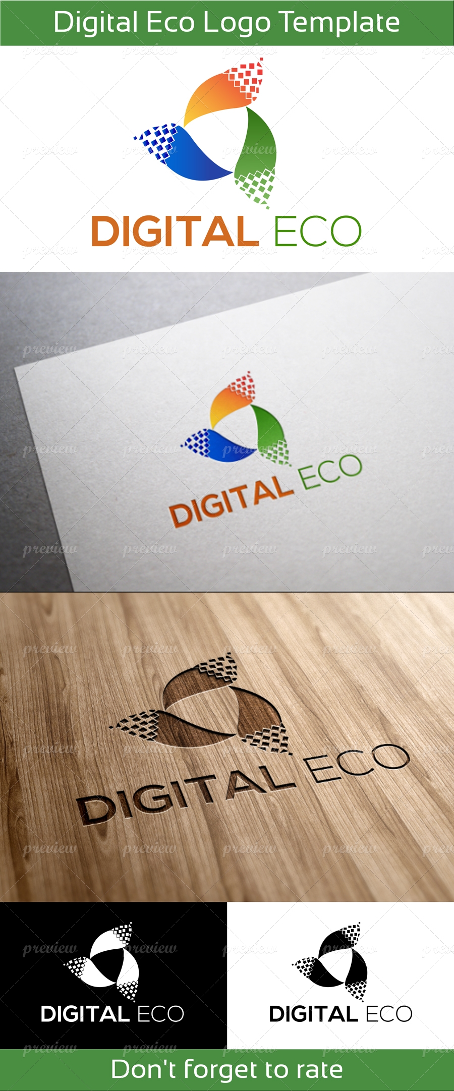 Digital Eco Logo