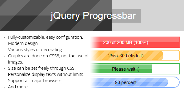 jQuery Progress Bar
