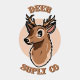 Deer Cute Logo