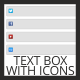Text Boxes With Icons