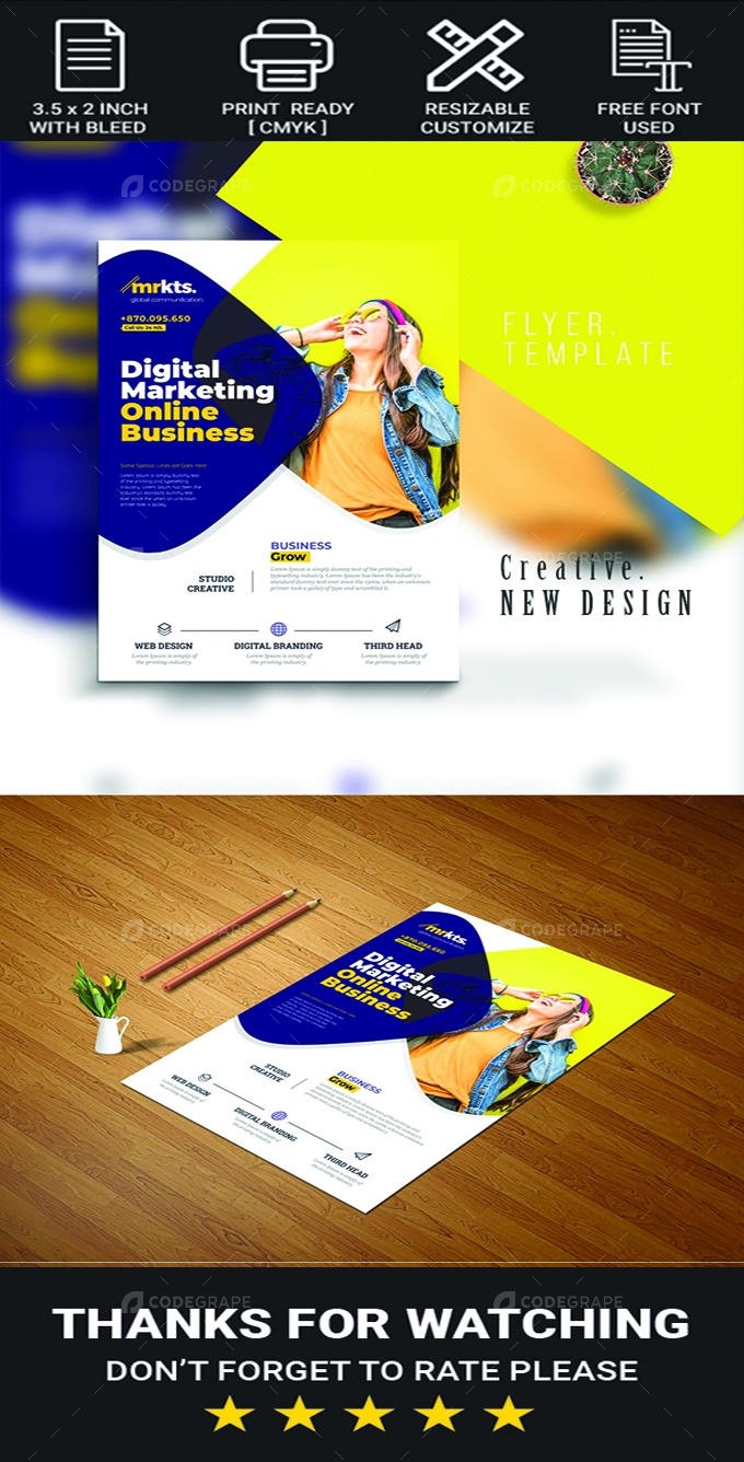 Digital Marketing Business Flyer
