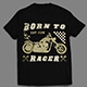 Racer T-Shirt Design