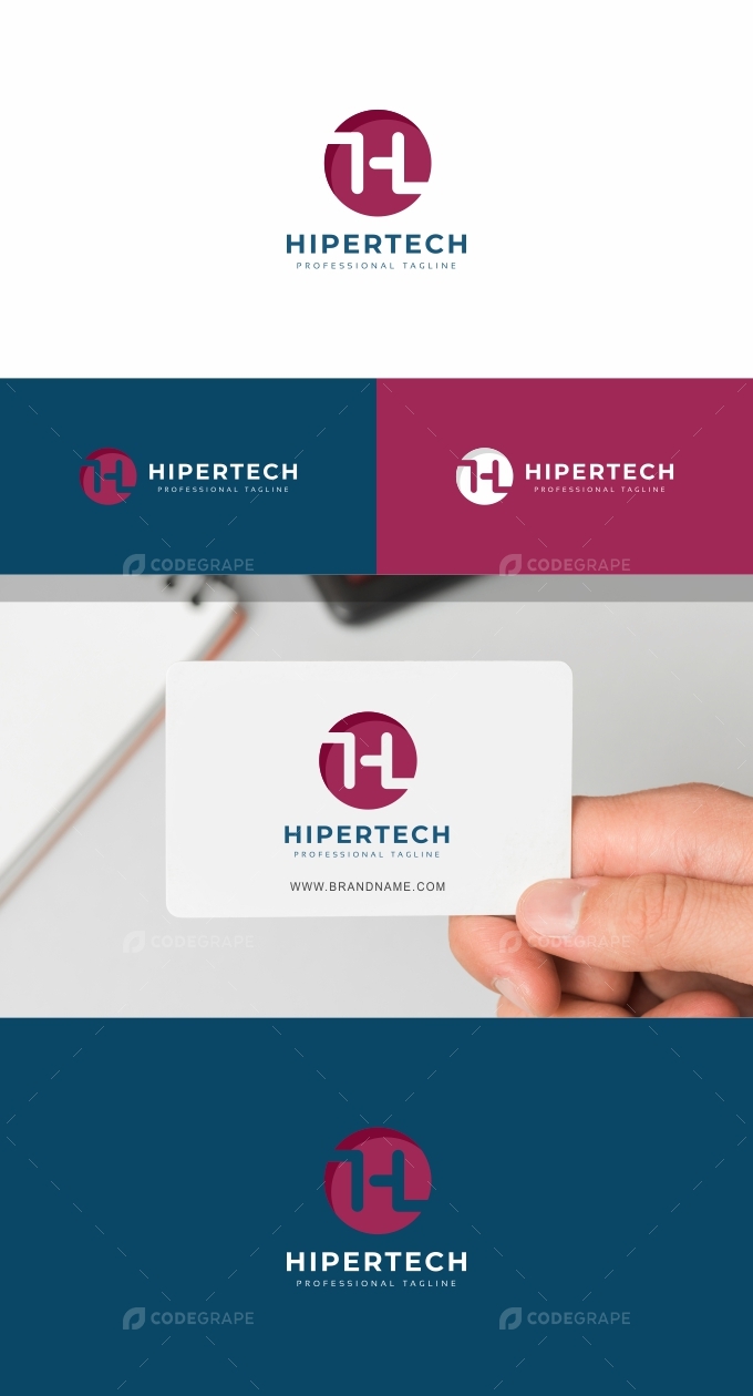 Hipertech H Letter Logo