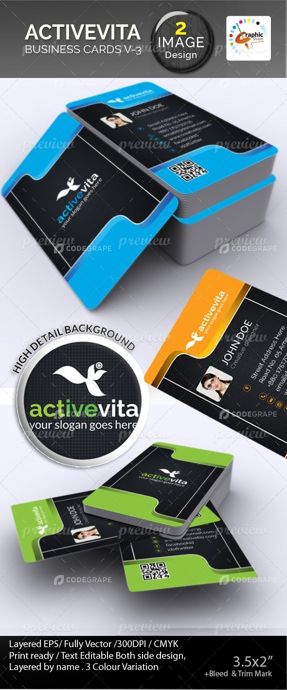 Activevita Business Cards v-3