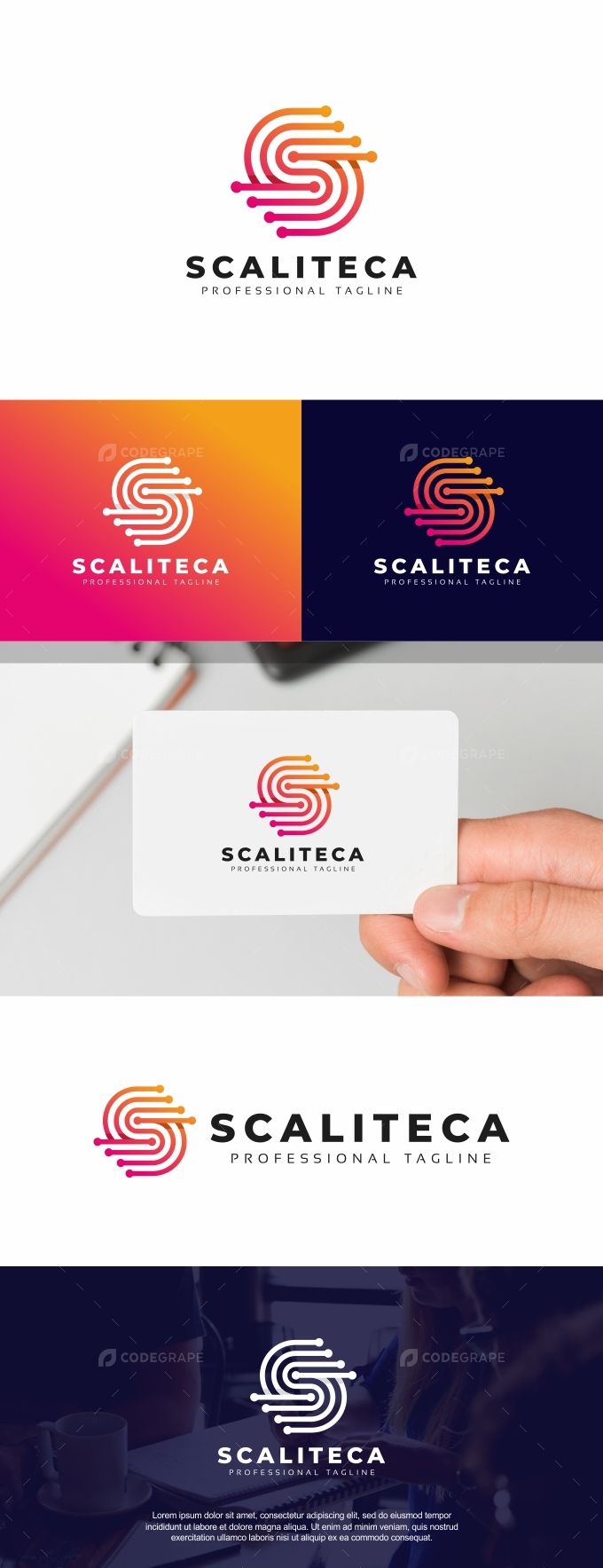 Scaliteca S Letter Logo