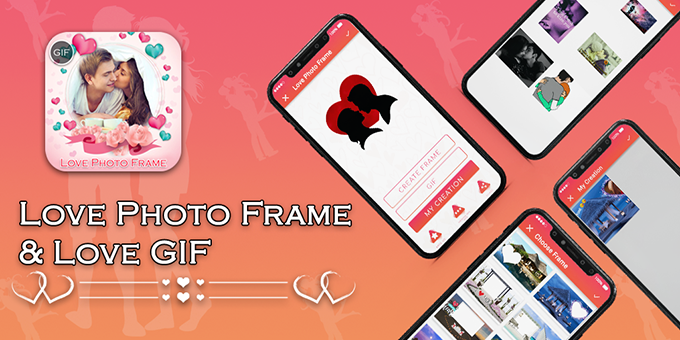 Love Photo Frames + Love GIF - Android App