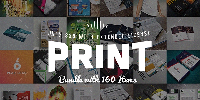 Royal Print Templates Bundle with 160 Items - Only $39
