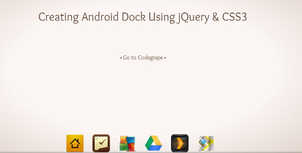 Android Dock