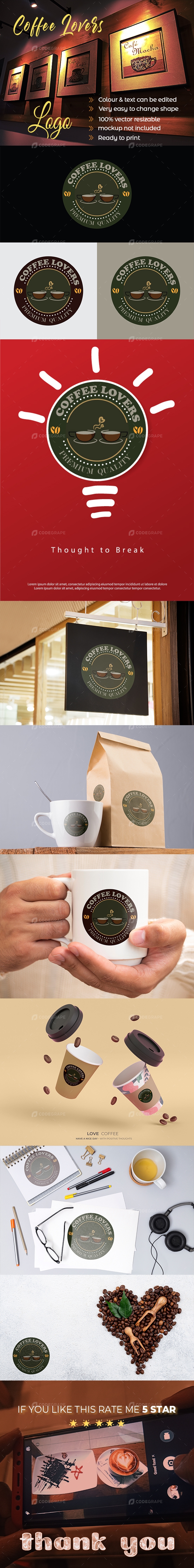 COFFEE Lovers Logo