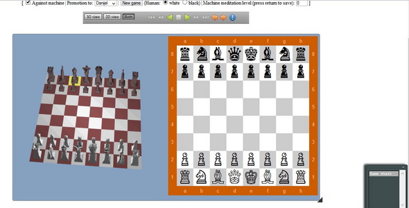 HTML5 Chess with CSS and JAVA