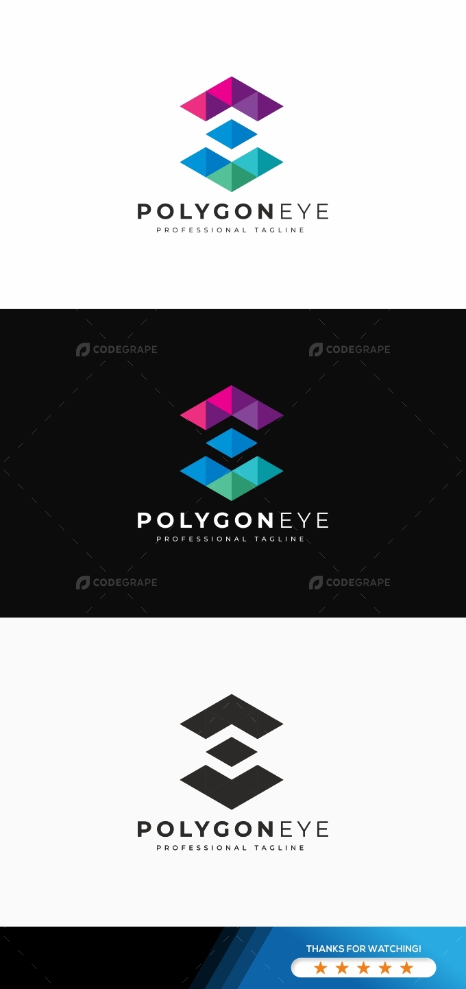 Polygon Eye Logo