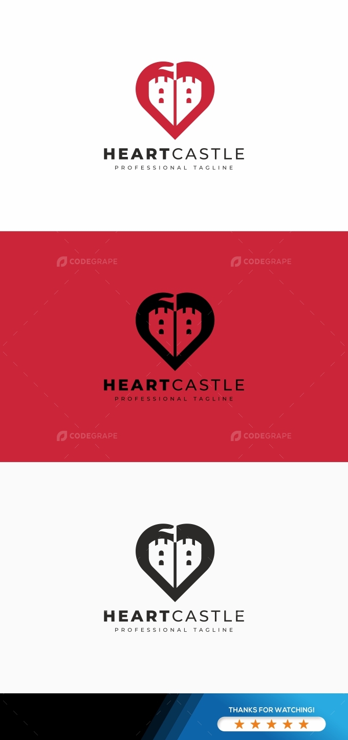 Heart Castle Logo
