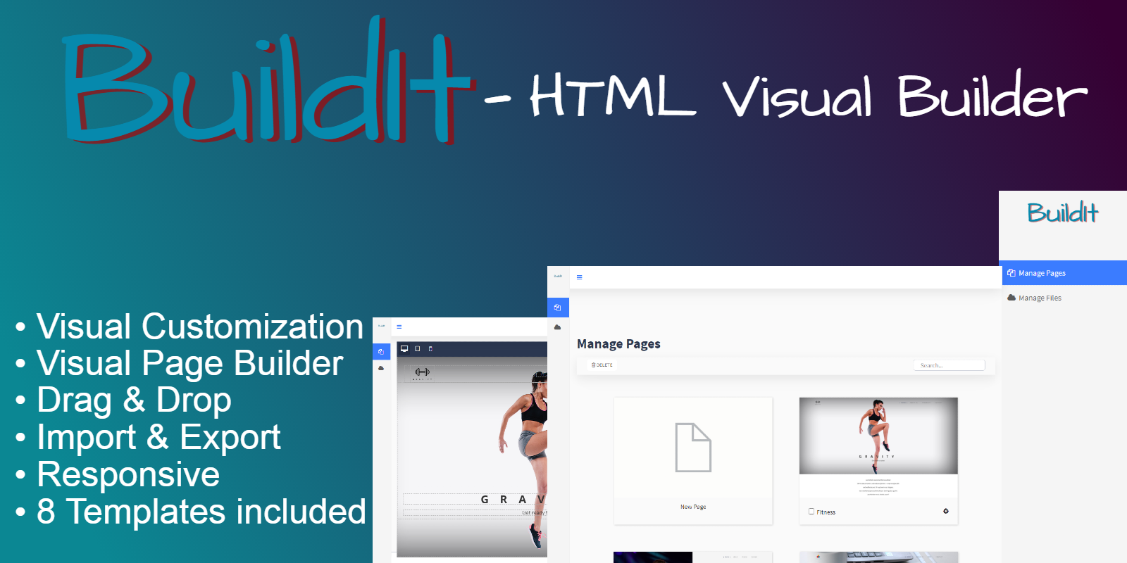 BuildIt - HTML Visual Builder