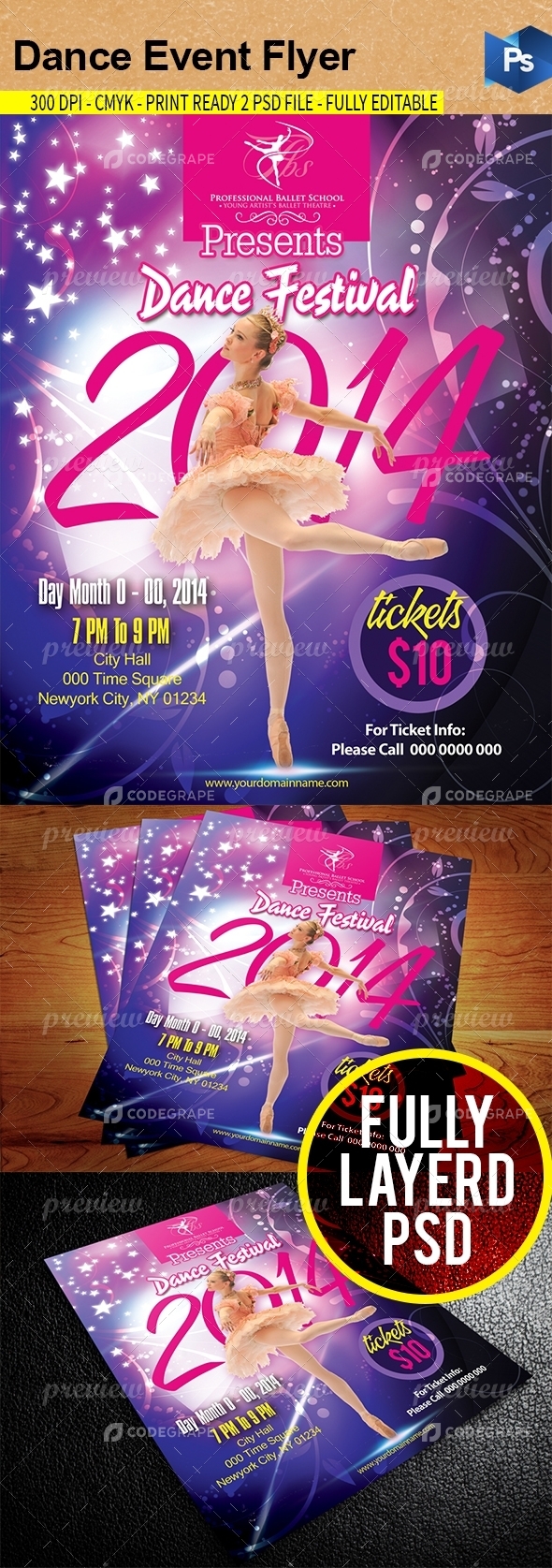 Dance Event Flyer