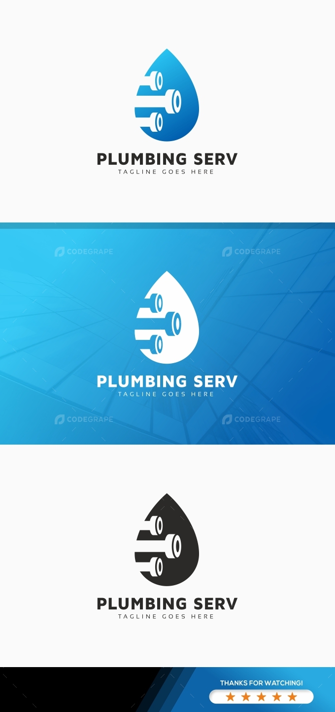 Plumbing Service Logo