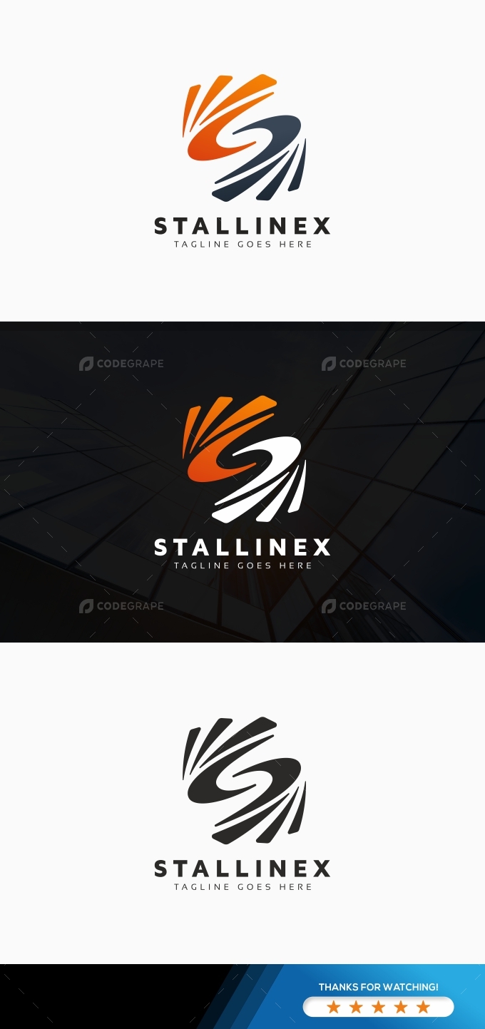 Stallinex S Letter Logo