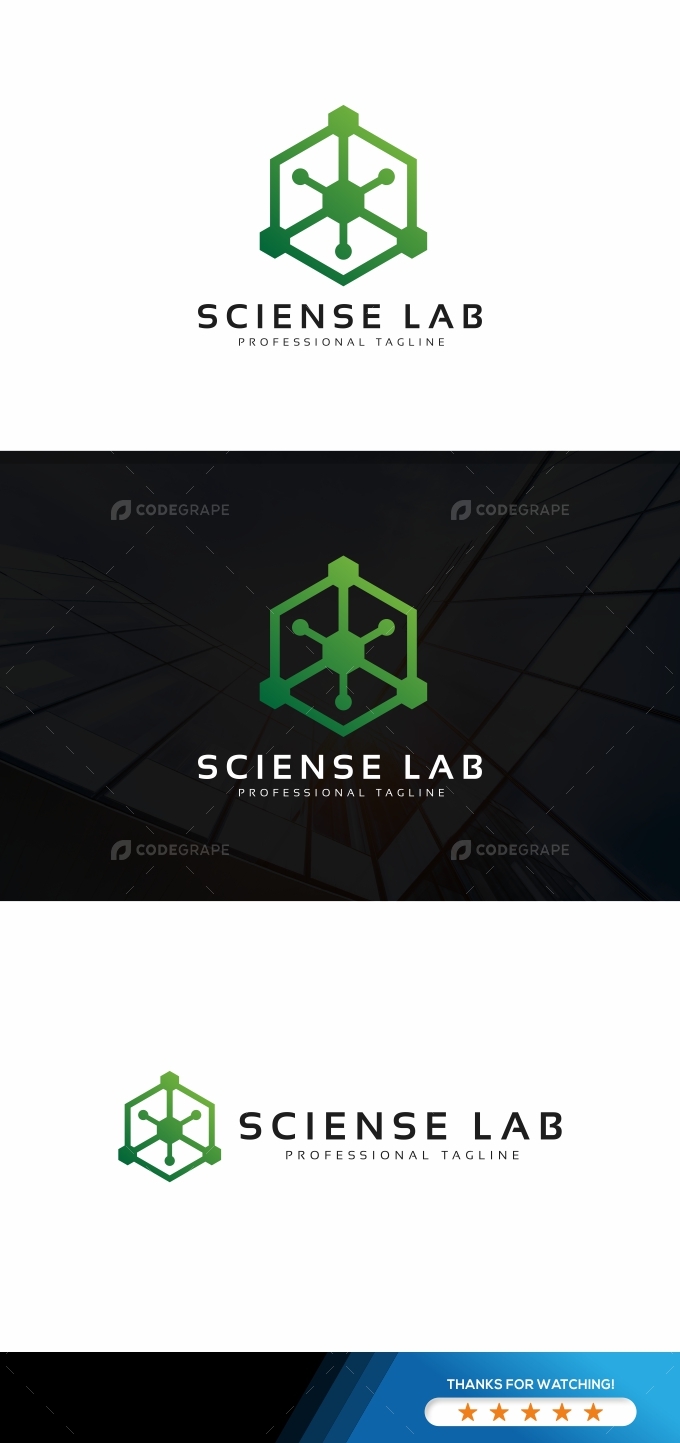 Sciense Hexagon Lab Logo