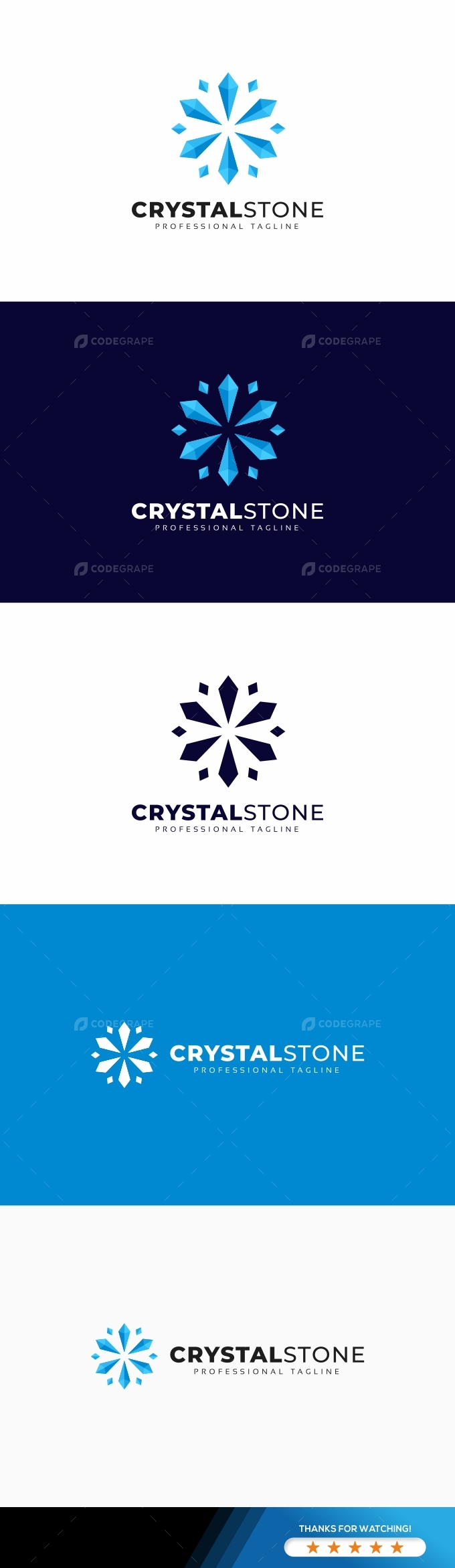 Crystal Stone Logo