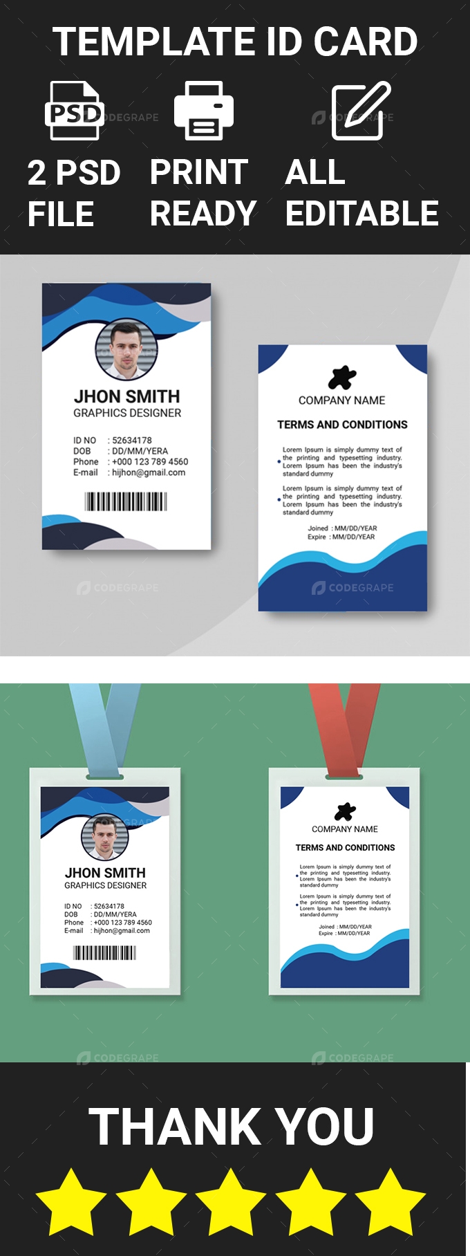 ID Card Template