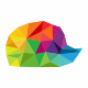Hedgehog Colorful Logo Template