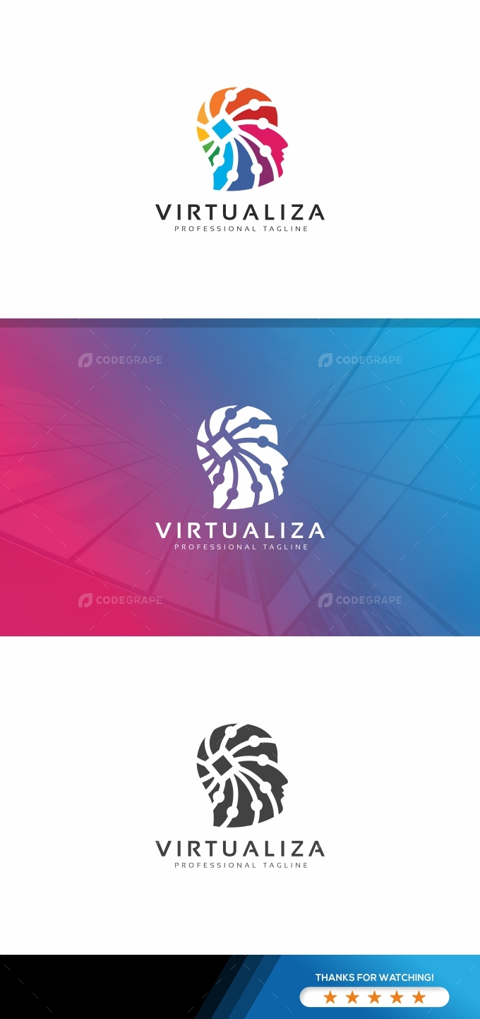 Virtual Human Logo