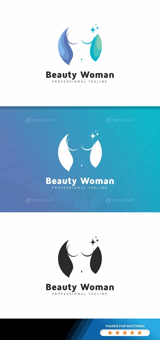 Beauty Woman Logo