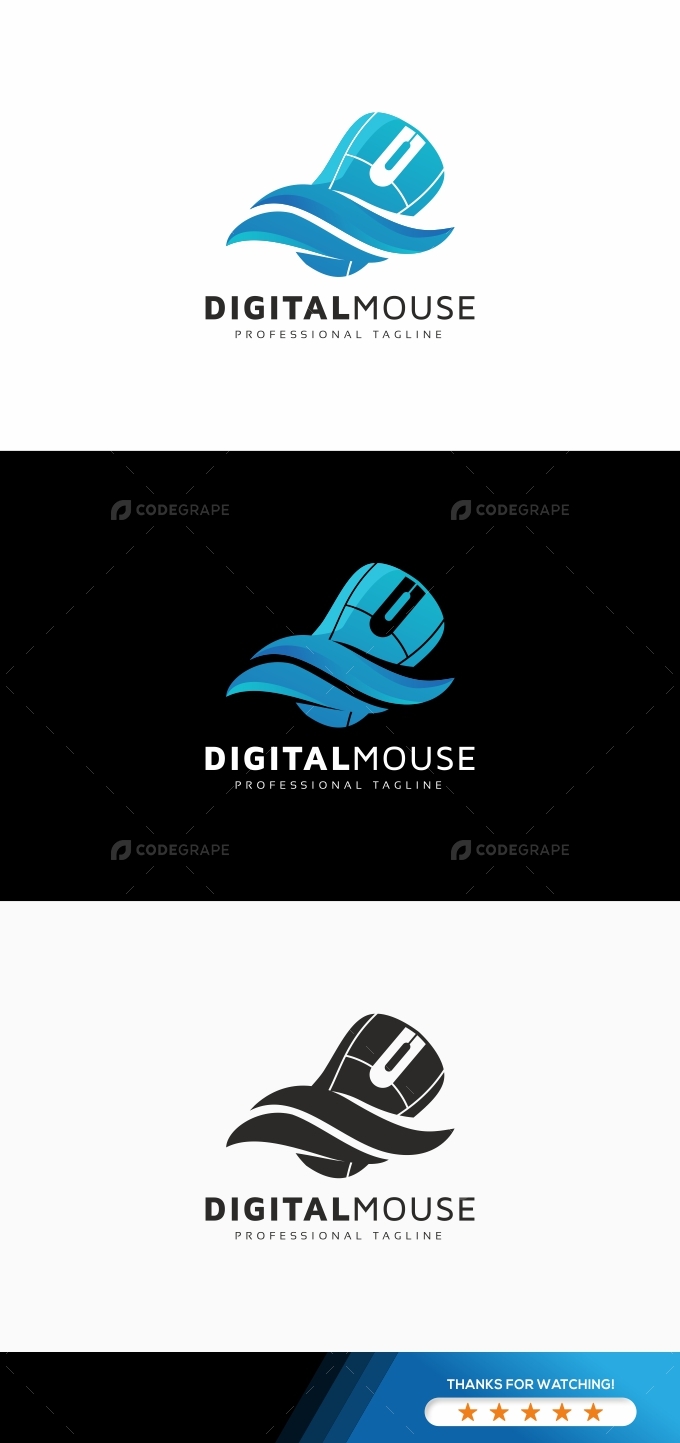Digital Mouse Logo