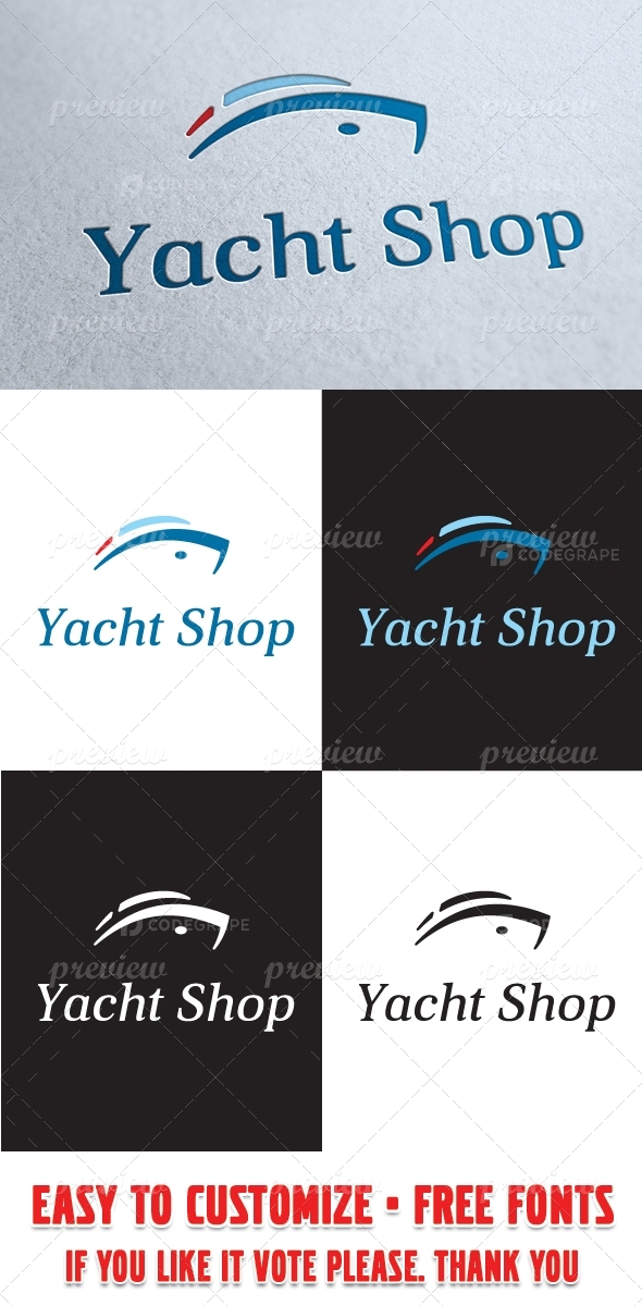 Yacht Shop Logo