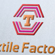 Textile Factory Logo Template