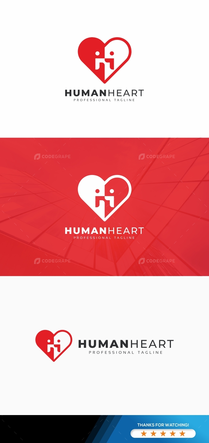 Human Heart Logo