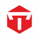 Tetratec T Letter Hexagon Logo