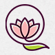 Letter Lotus Logo Template