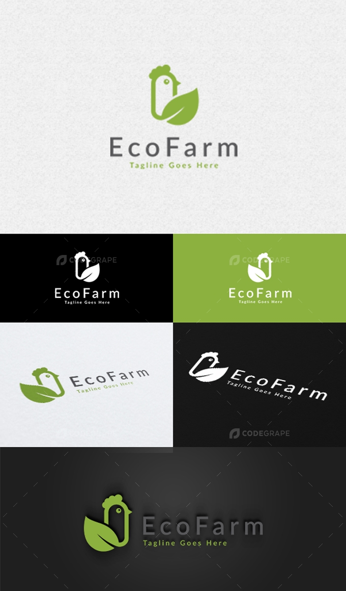 Eco Chicken Farm Logo