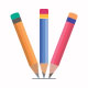 Paper Pencil Logo Template
