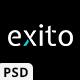 Exito Multipurpose Bootstrap and Foundation PSD Template