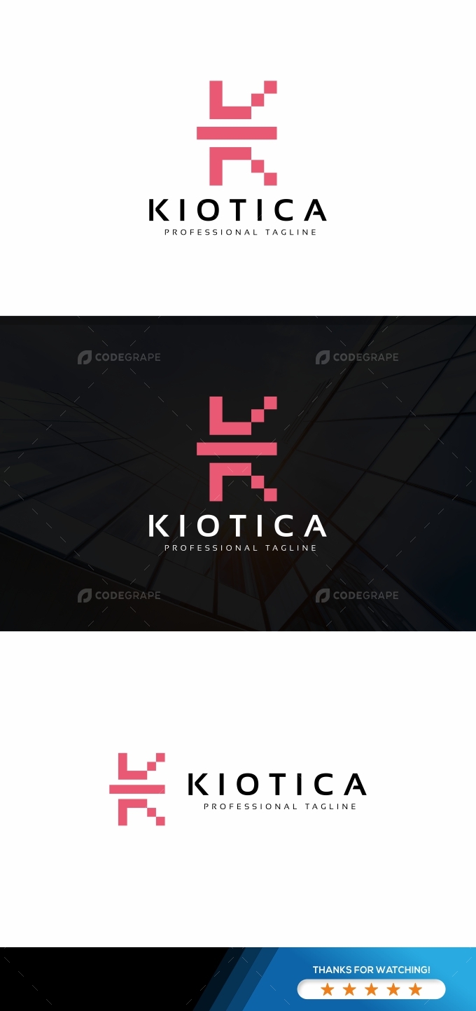Kiotica - K Letter Logo