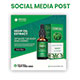 Hemp Product Social Media Post Template