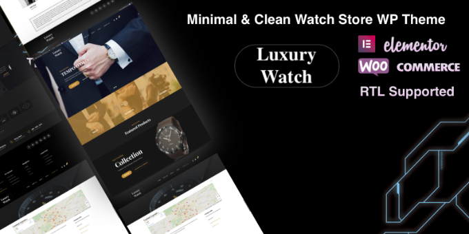 Luxury Watches Pro - WordPress Theme